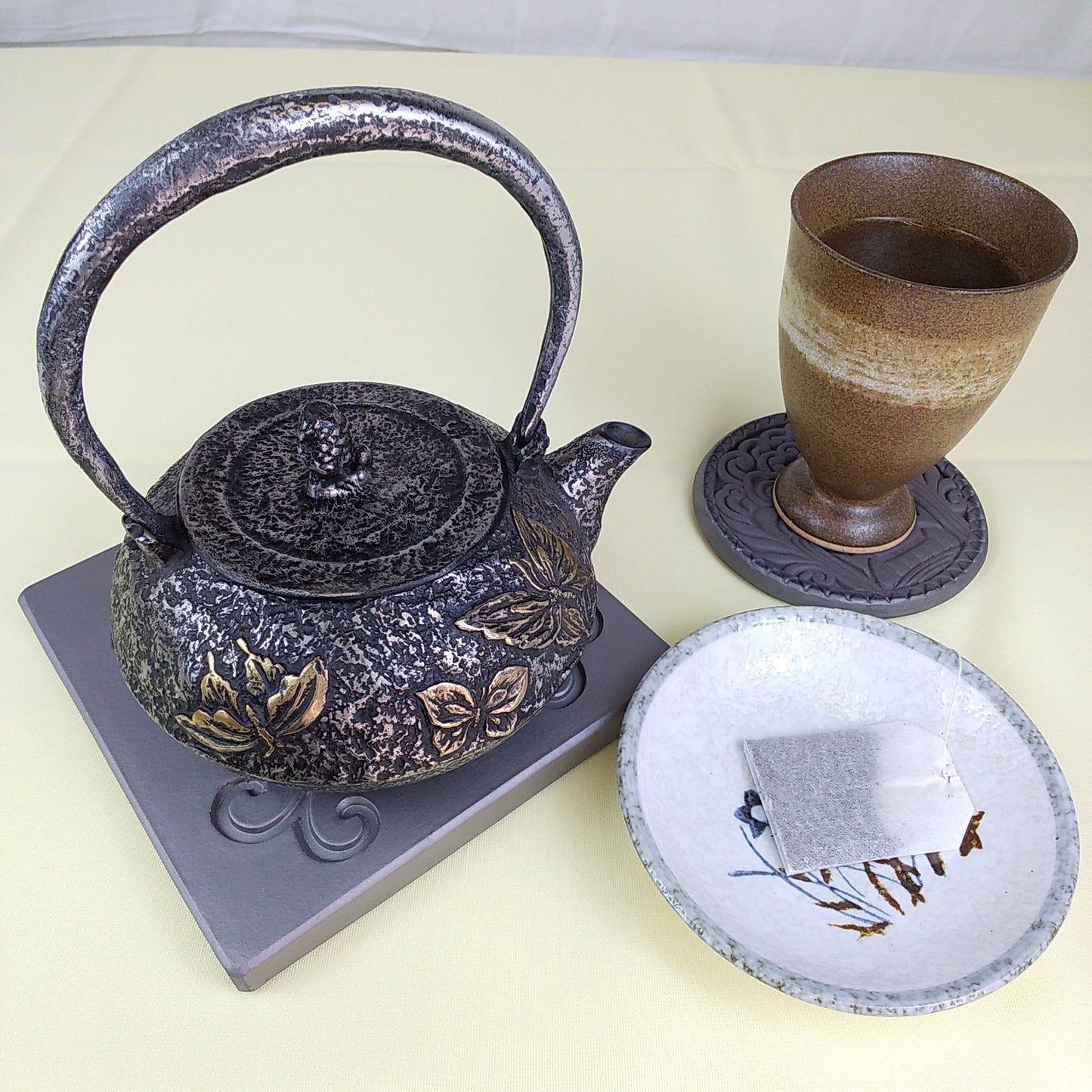 Original iron kettle -Butterfly, Size 6-