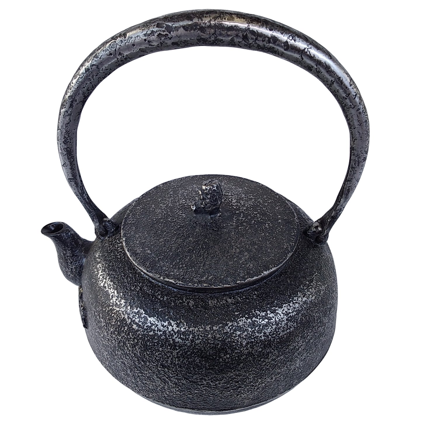 Original iron kettle -Mt.Fuji and horse, Size 10-