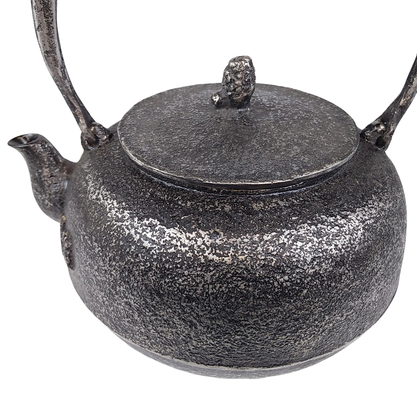 Original iron kettle -Mt.Fuji and horse, Size 10-