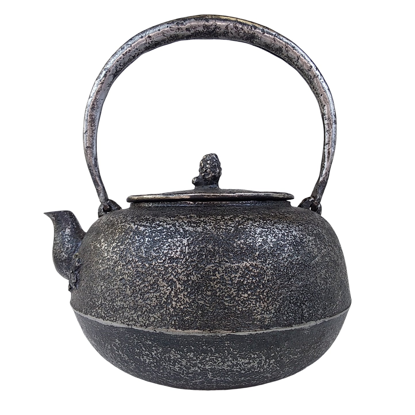 Original iron kettle -Mt.Fuji and horse, Size 10-