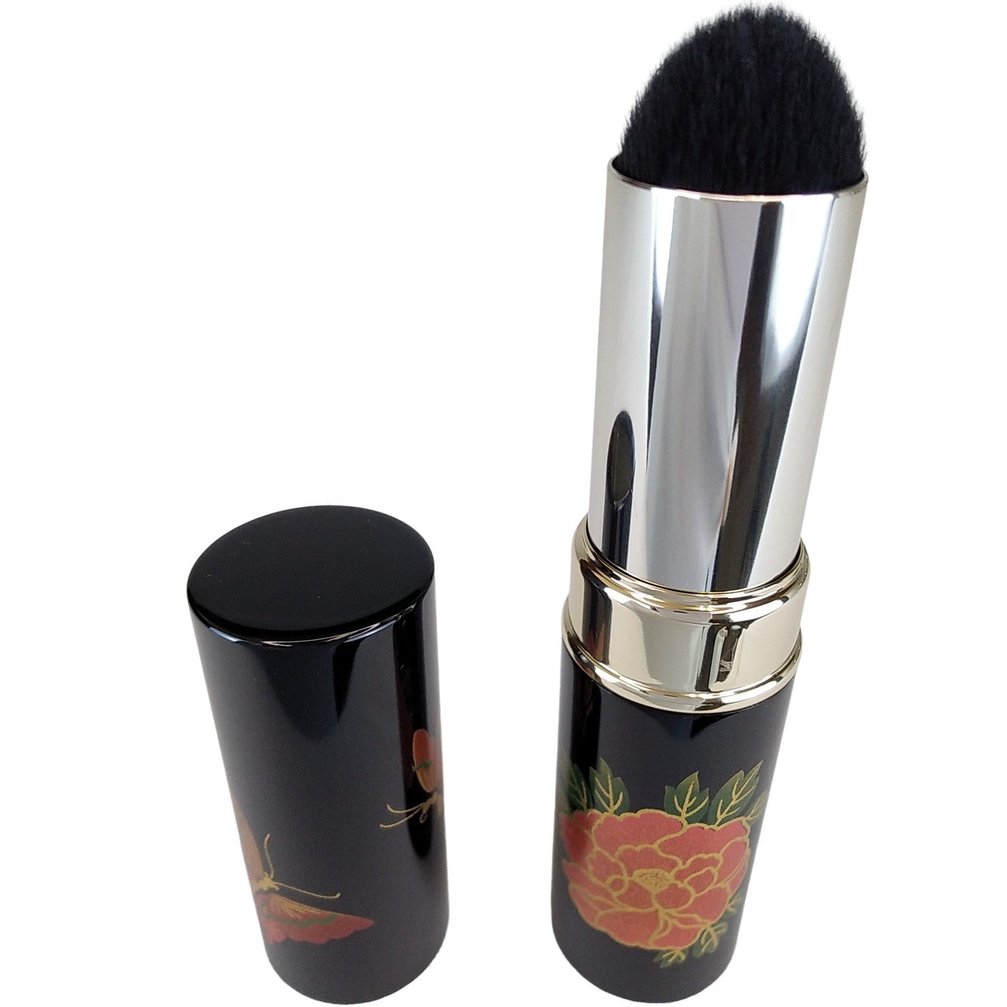 Kumano Fude Makie type makeup brash (Peony and butterflies) -Made in Japan-