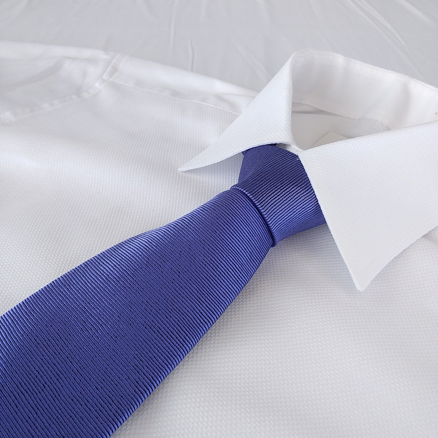 Kyoto Nishijin-ori tie(Japanese traditional color) -Blue purple-