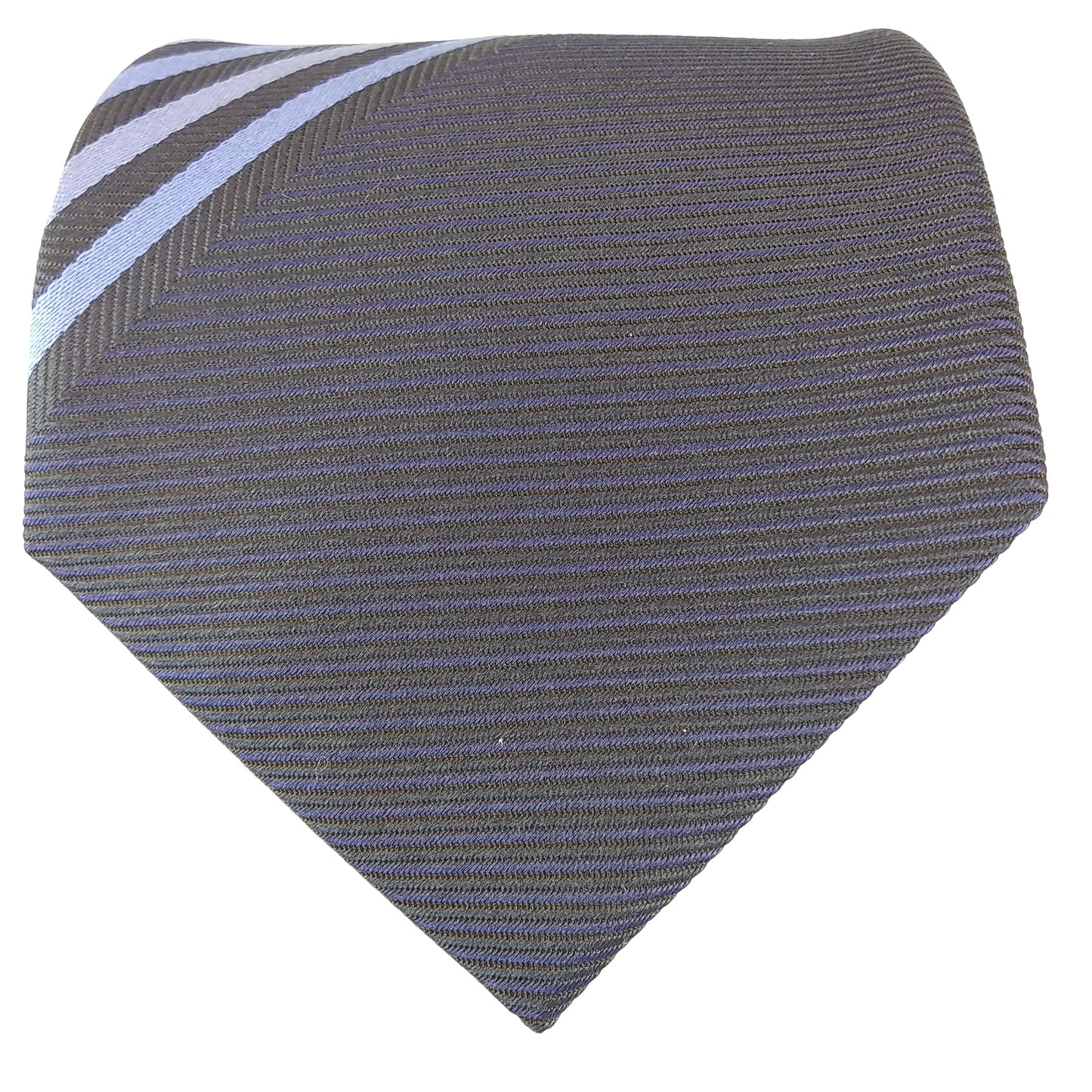Kyoto Nishijin-ori tie(Panel pattern) -Navy & Blue-