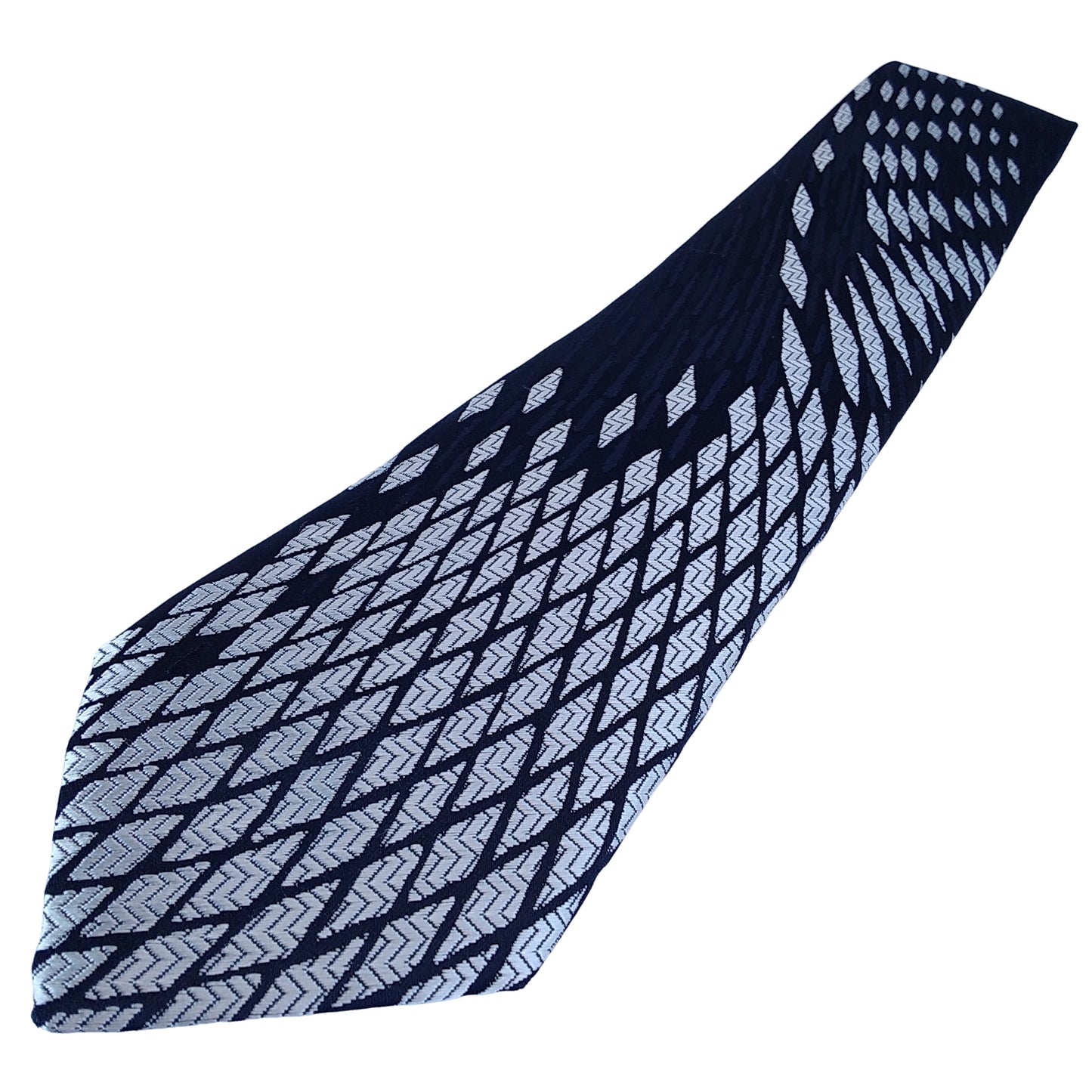 Kyoto Nishijin-ori tie(Suiryu) -Black & White-