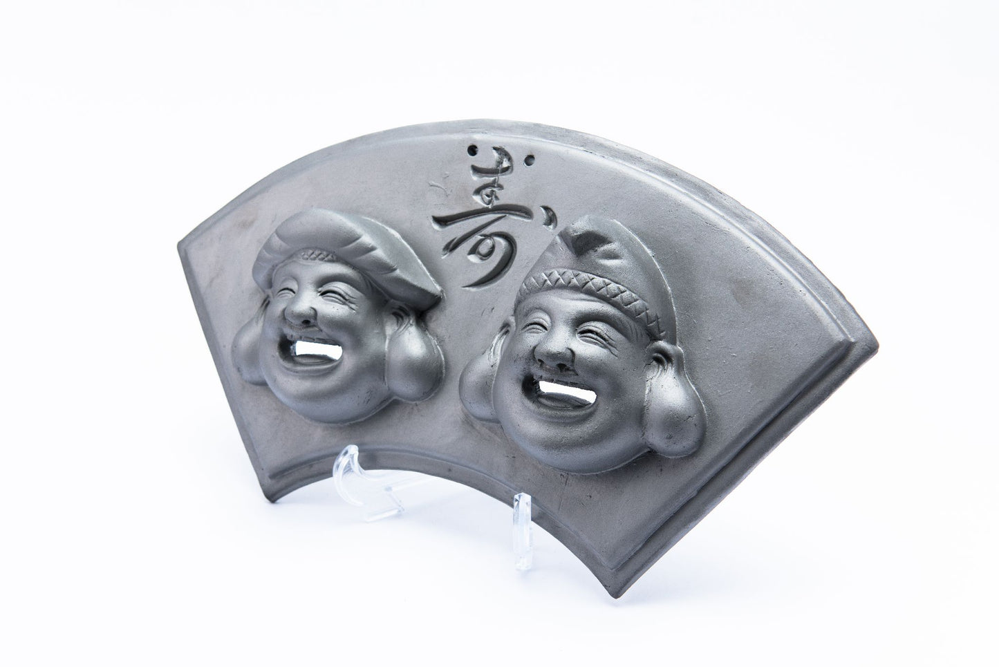 Japanese lucky god figure(Ebisu & Daikokuten), The S size -Made of the ceramic-