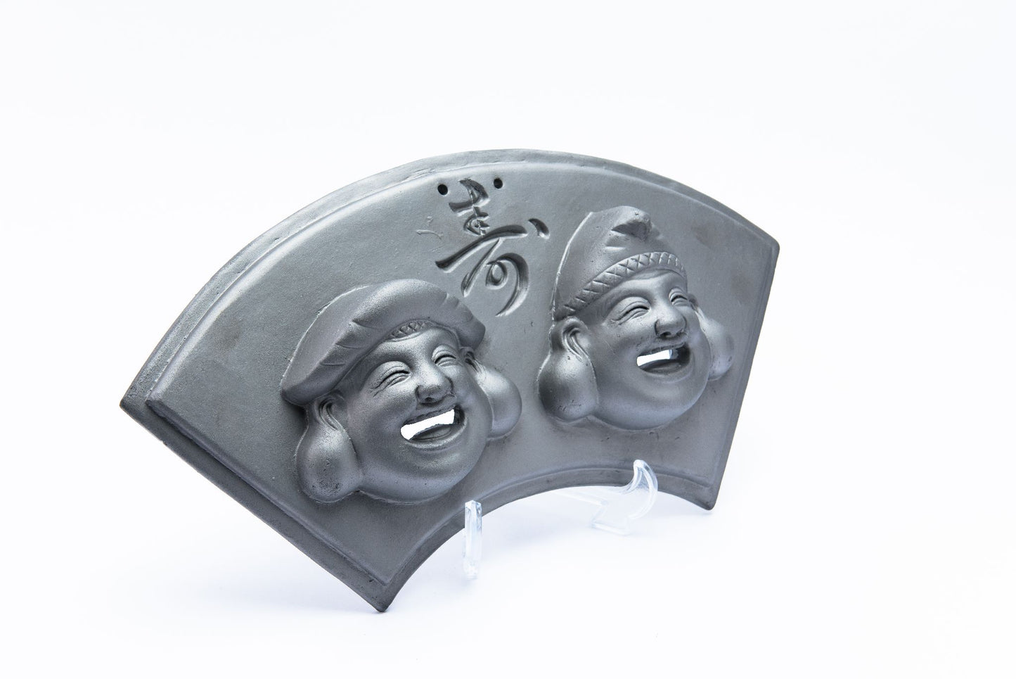 Japanese lucky god figure(Ebisu & Daikokuten), The S size -Made of the ceramic-