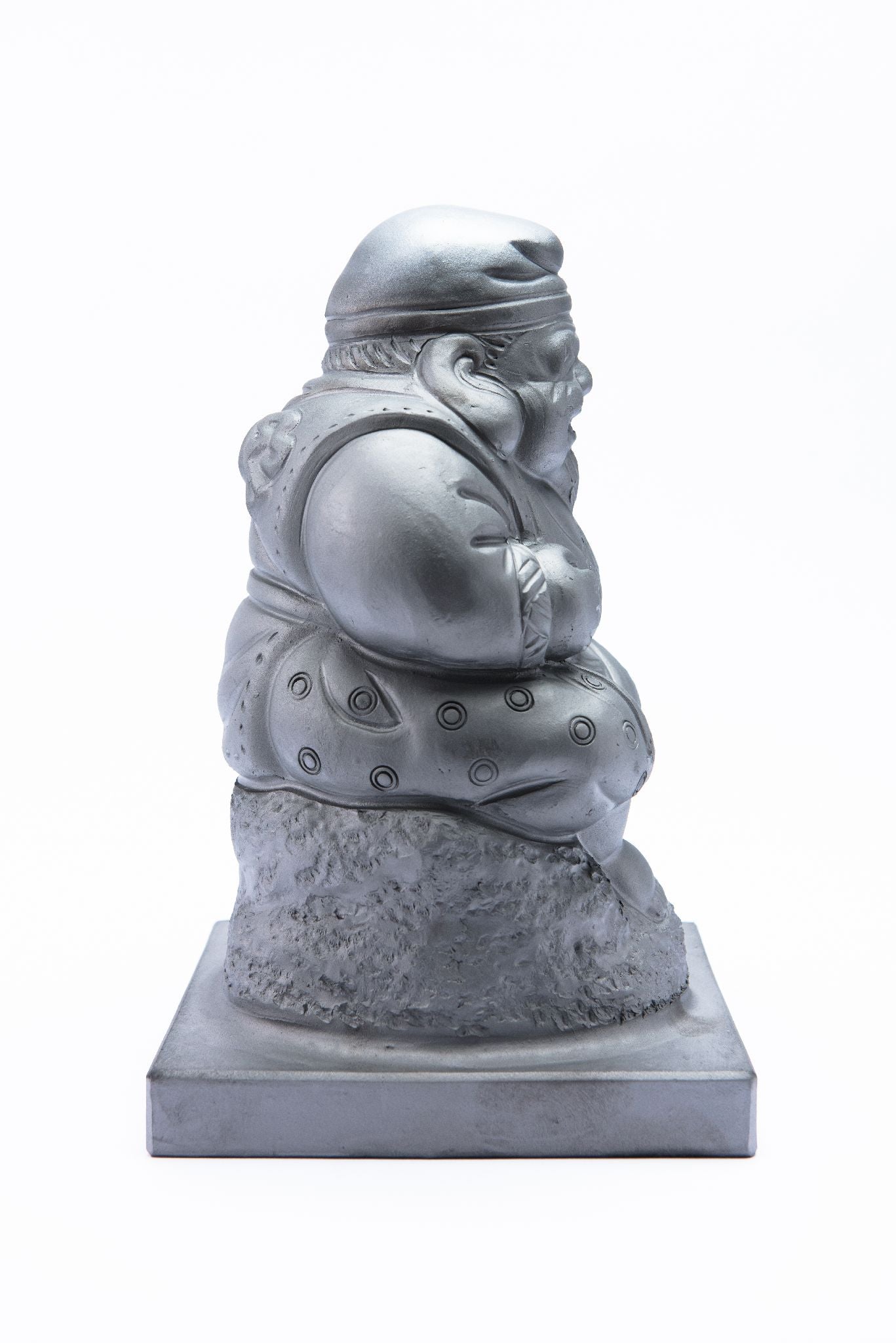 Japanese lucky god figure(Ebisu) -Made of the ceramic-
