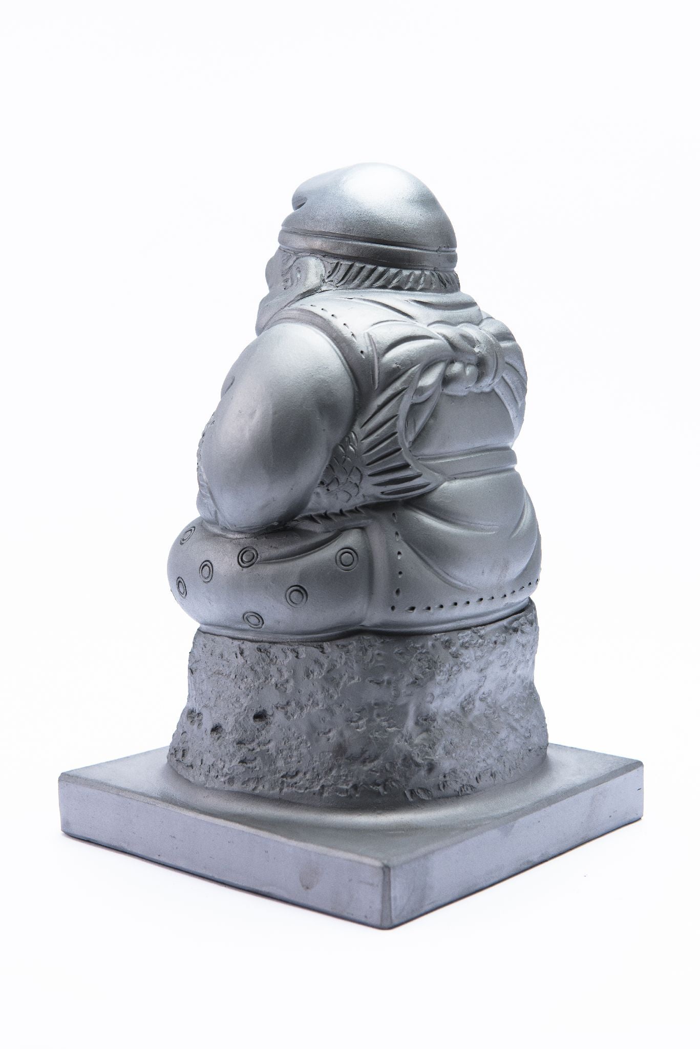 Japanese lucky god figure(Ebisu) -Made of the ceramic-