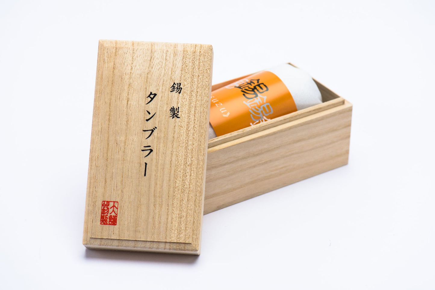 Tin tumbler (The large size) -Made by Japanese traditional craftsmen-