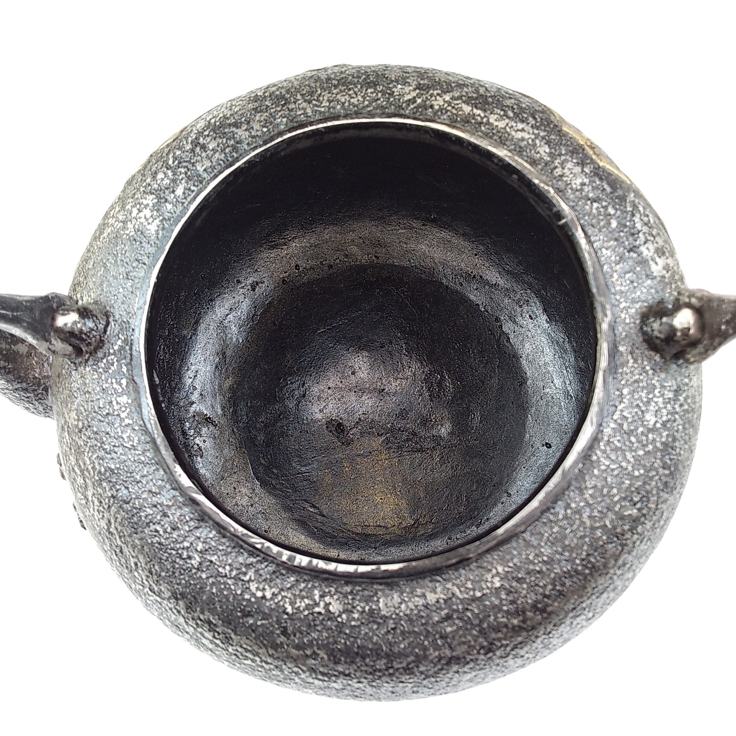 Original iron kettle -Mt.Fuji and horse, Size 10-
