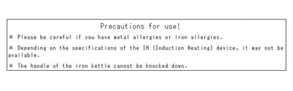 Original iron kettle -Plum, Size 10-