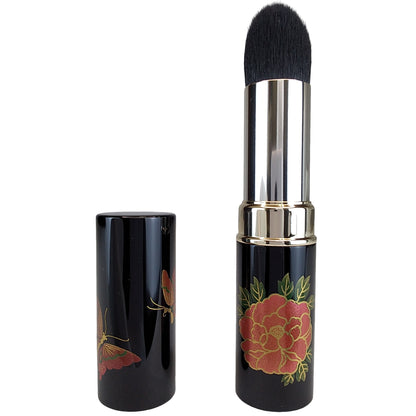 Kumano Fude Makie type makeup brash (Peony and butterflies) -Made in Japan-