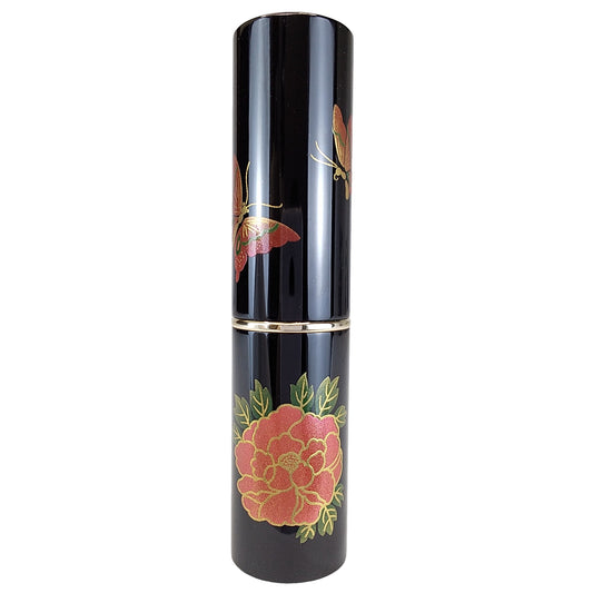 Kumano Fude Makie type makeup brash (Peony and butterflies) -Made in Japan-