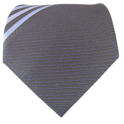 Kyoto Nishijin-ori tie(Panel pattern) -Navy & Blue-