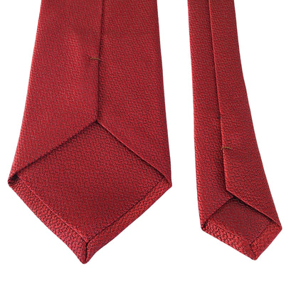 Kyoto Nishijin-ori tie(Japanese traditional color) -Rouge-