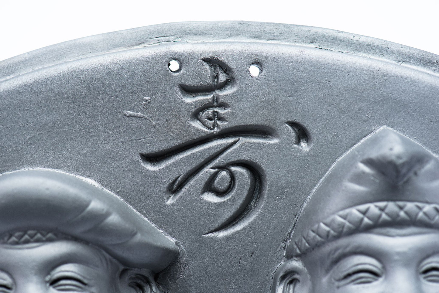 Japanese lucky god figure(Ebisu & Daikokuten), The S size -Made of the ceramic-