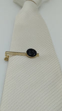 Kyoto Nishijin-ori original necktie pin -Flux- (black)   Award-winning products
