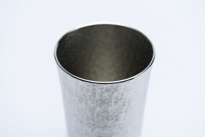 Tin tumbler (The middle size) -Made by Japanese traditional craftsmen-